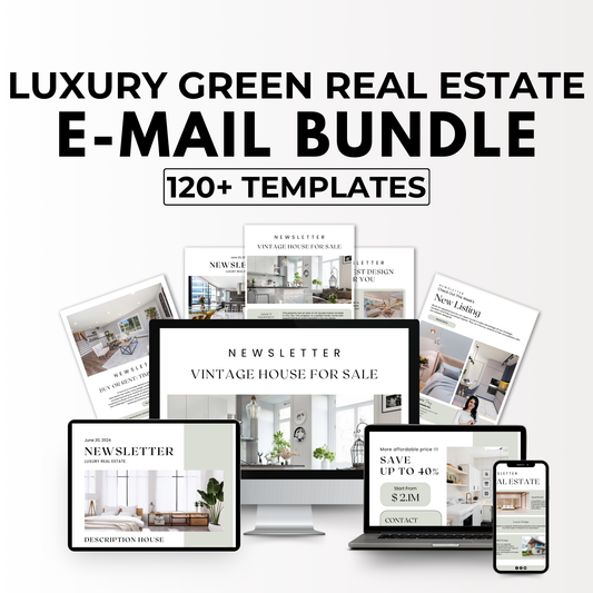 Email Template Bundle - Sage Green