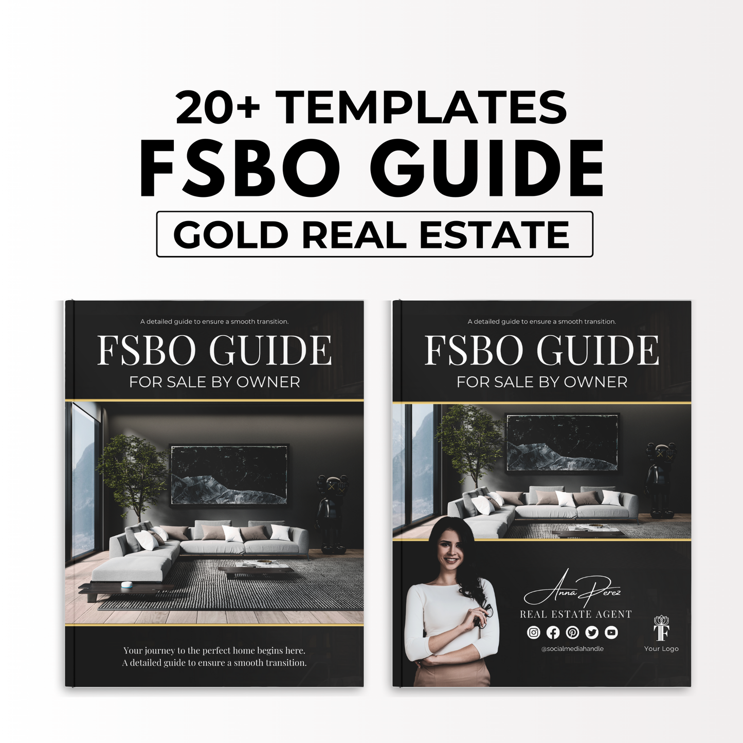 fsbo guide template bundle-luxury gold