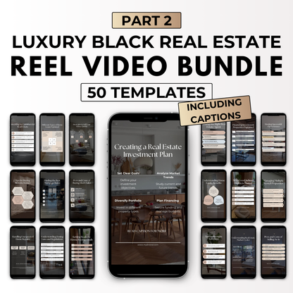 Video Reel Pack -Luxury Gold