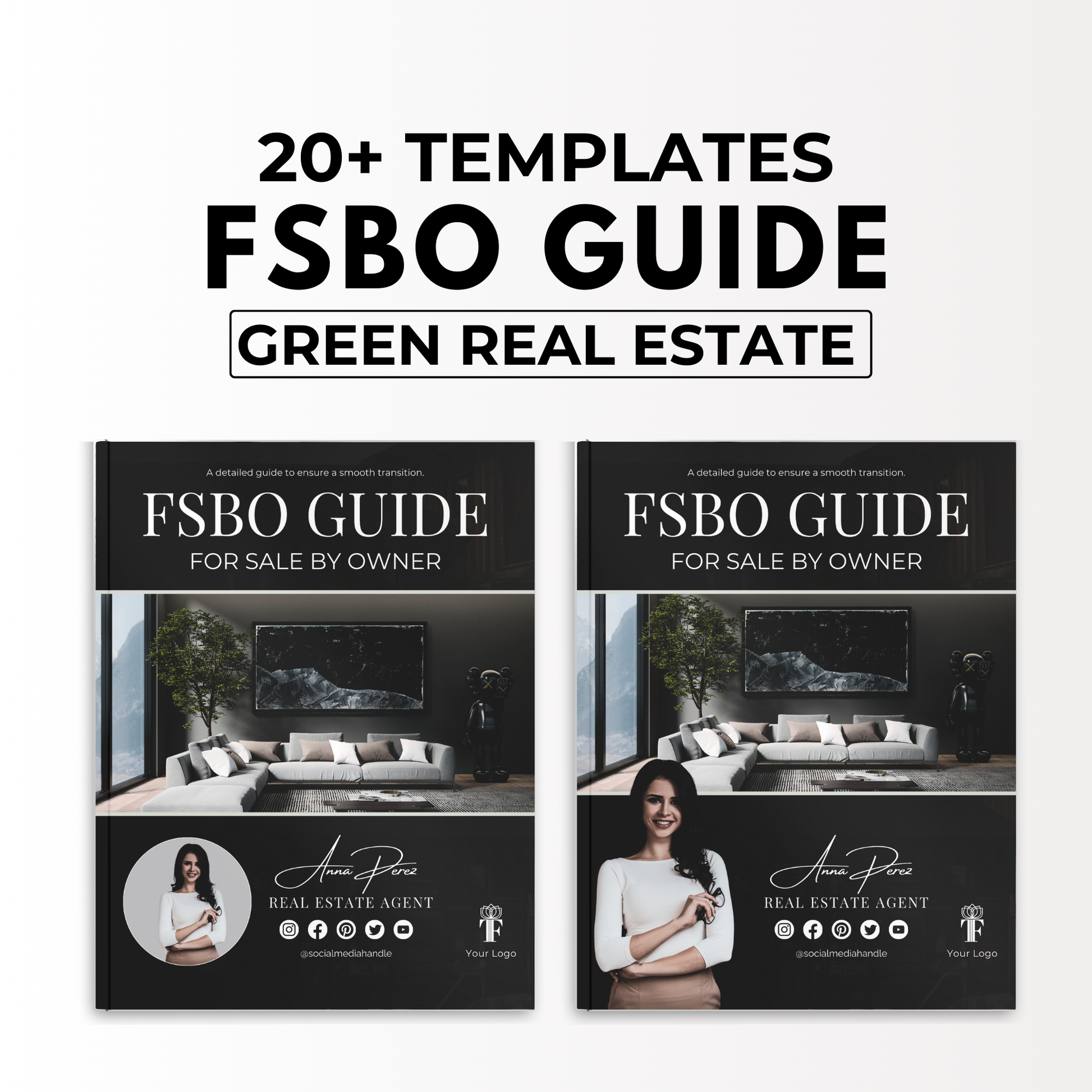 FSBO Guide Template Bundle- Sage Green