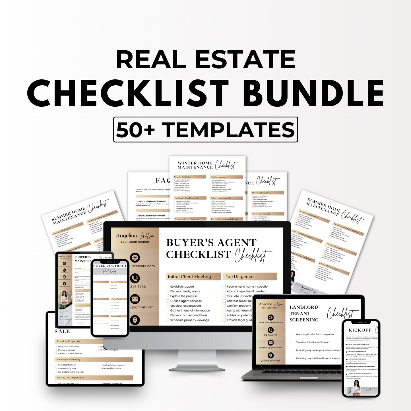 checklist bundle-luxury gold