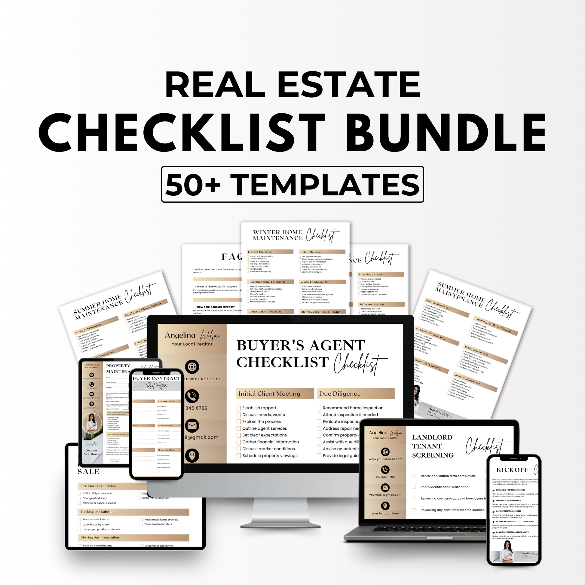 Checklist Bundle-Luxury Gold