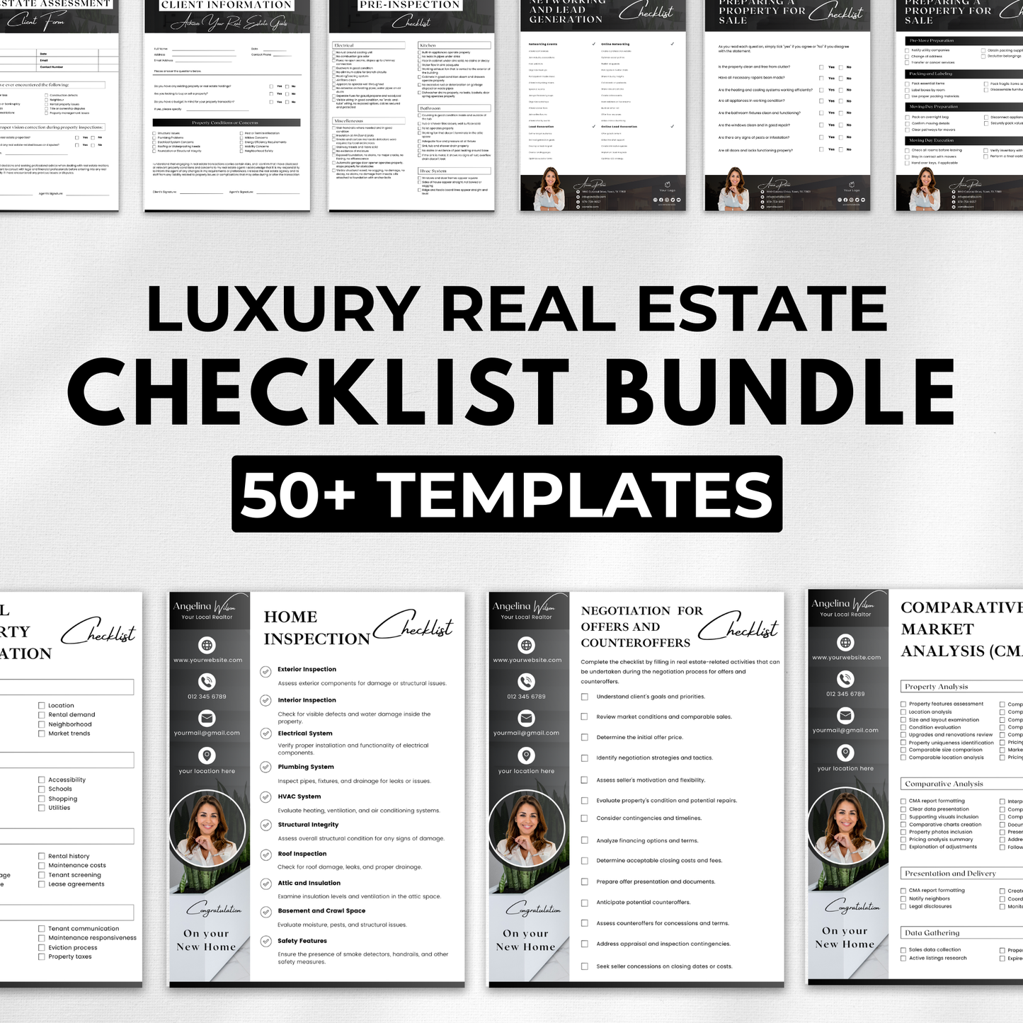 checklist bundle-luxury black