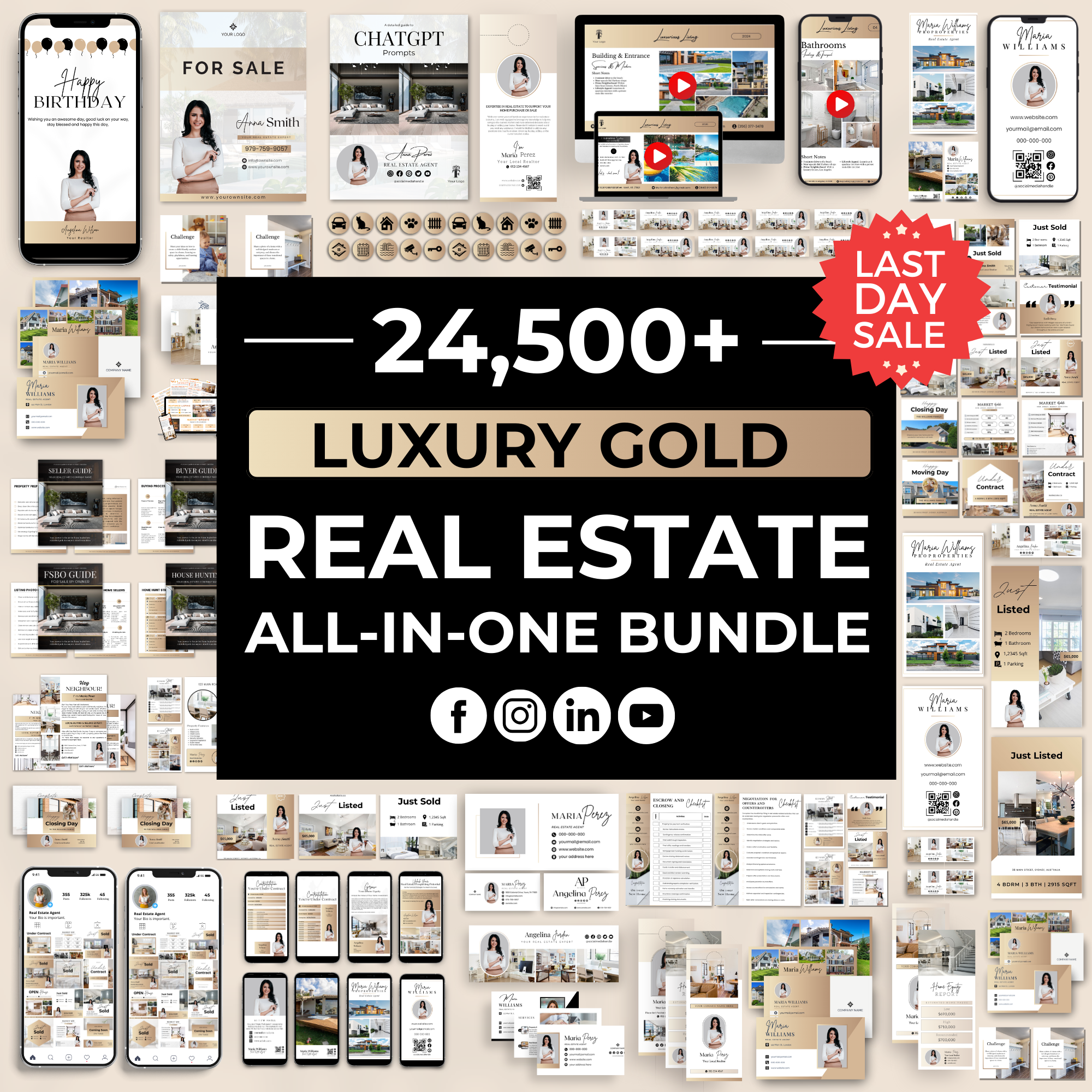 Real Estate ULTIMATE TOOLKIT: All in one bundle