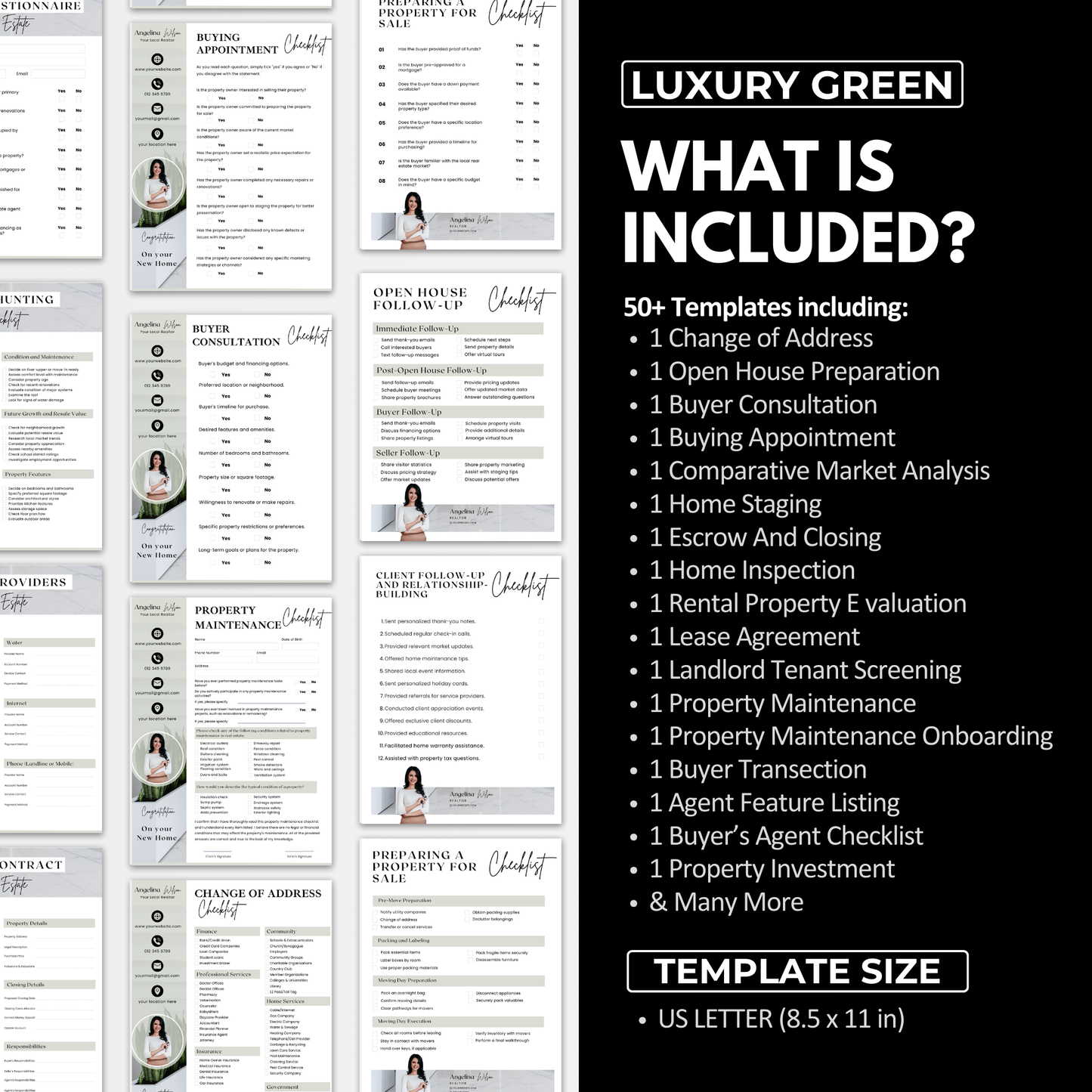 checklist bundle-sage green