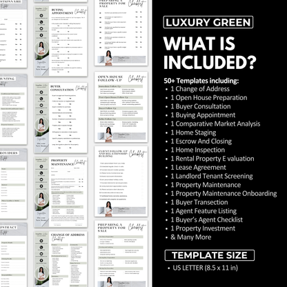 Checklist Bundle-Sage Green