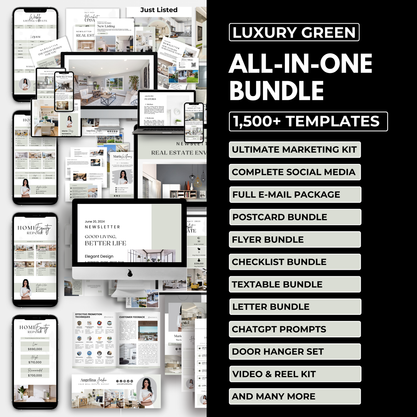 marketing bundle- sage green