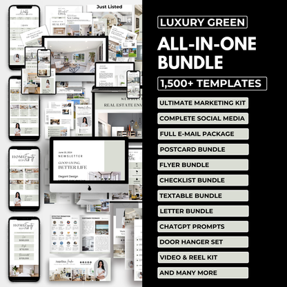 Marketing Bundle- Sage Green