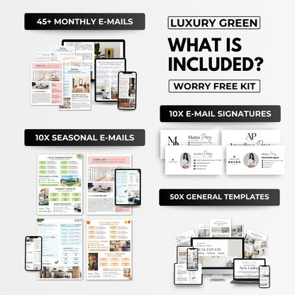 Email Template Bundle - Sage Green