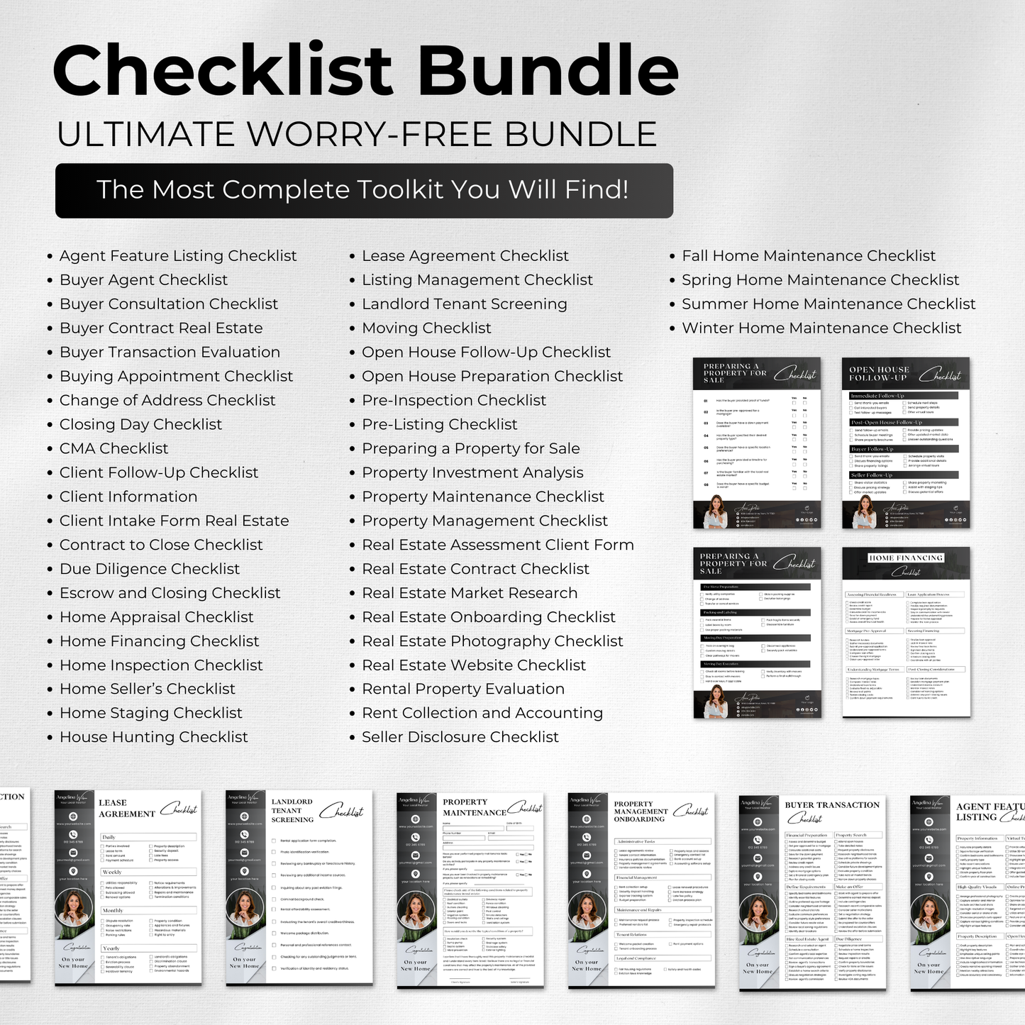 checklist bundle-luxury black