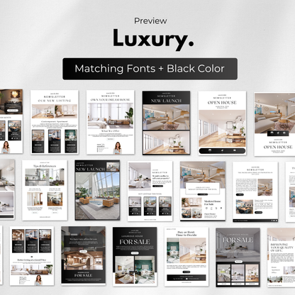 General Email Template -Luxury Black