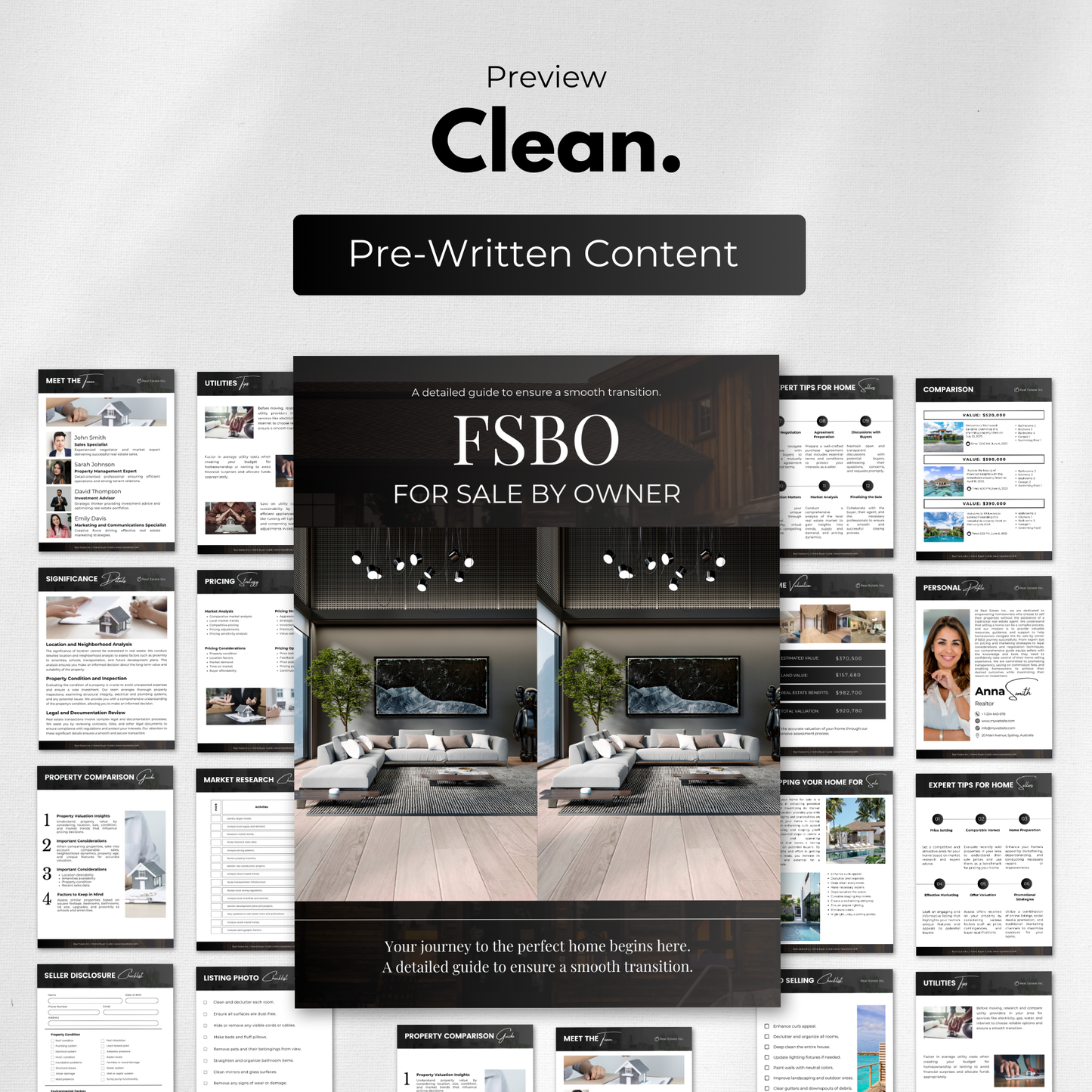 fsbo guide template bundle-luxury black