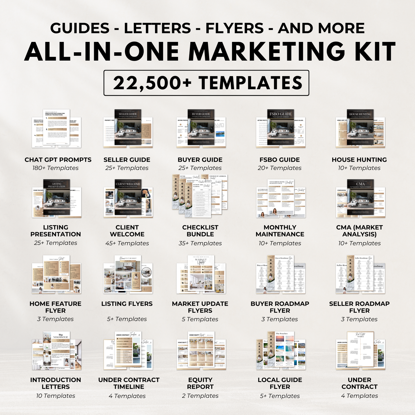 real estate ultimate toolkit: all in one bundle