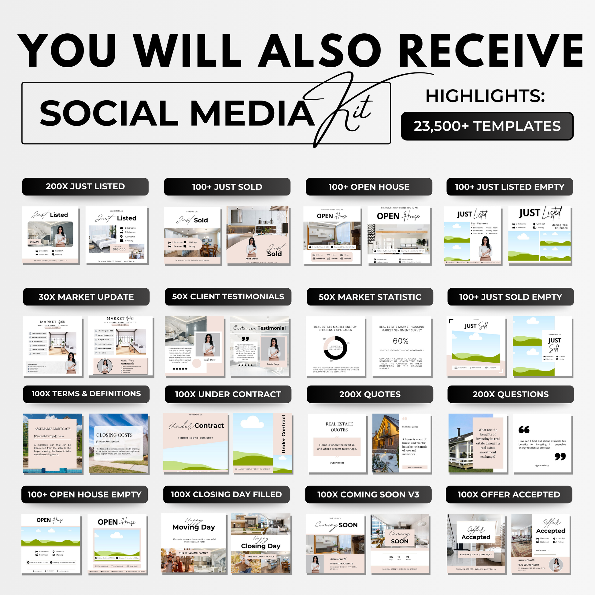 Big Social Media Template Bundle