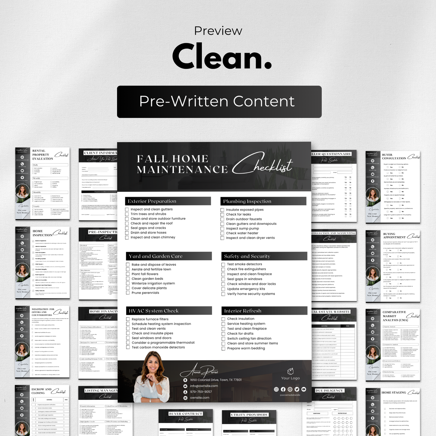 checklist bundle-luxury black