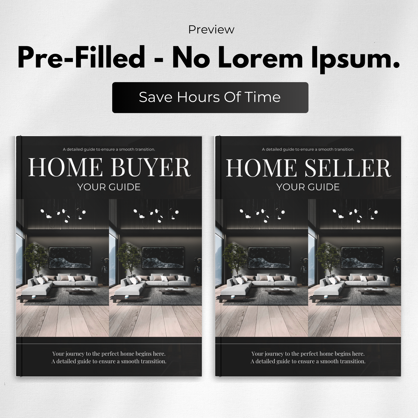 buyer & seller guide bundle-luxury black