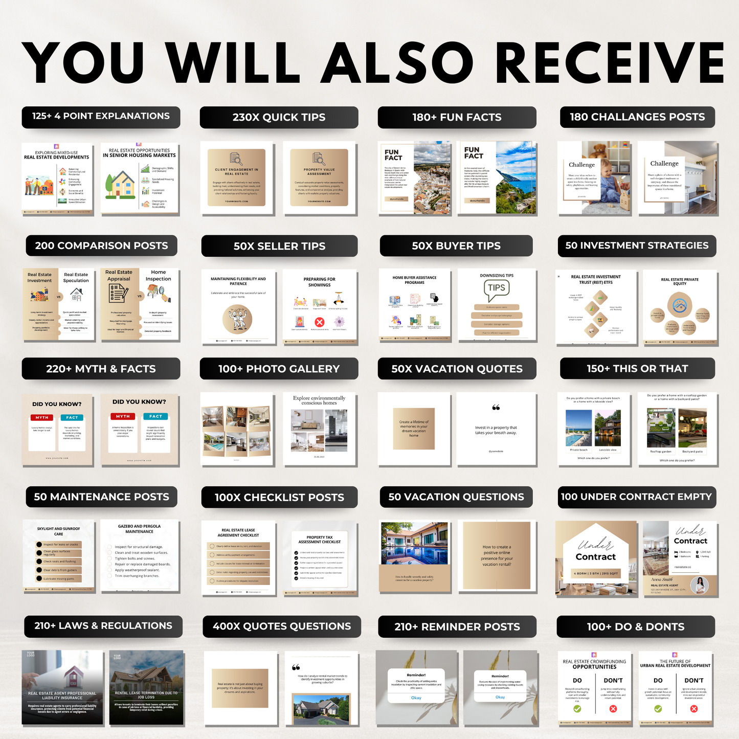 real estate ultimate toolkit: all in one bundle