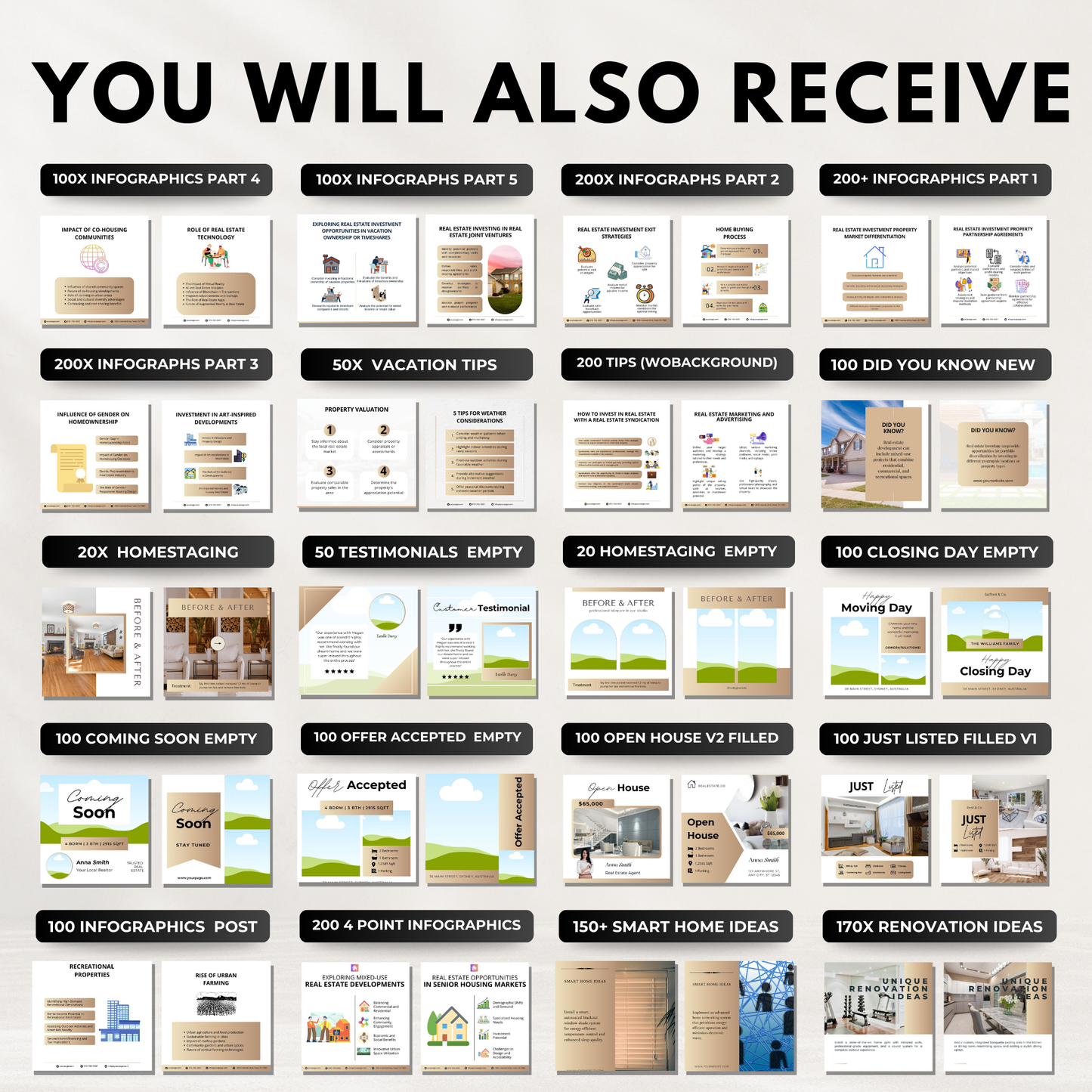 real estate ultimate toolkit: all in one bundle