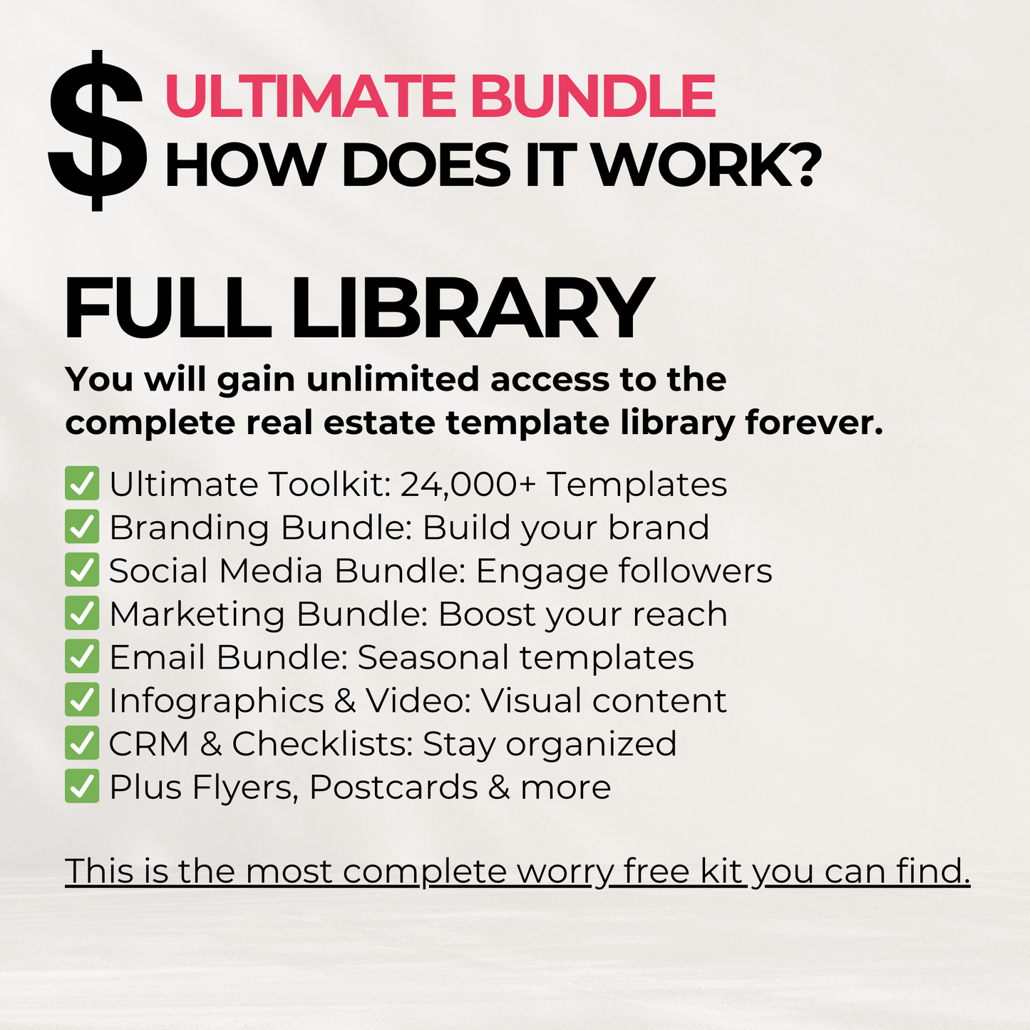 ultimate toolkit: realtor branding & social media bundle - branding - marketing - social media toolkit - color changeable